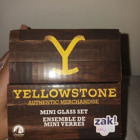Yellowstone Authentic Shot Glass Set of 4. 2oz - Picture 4 of 4